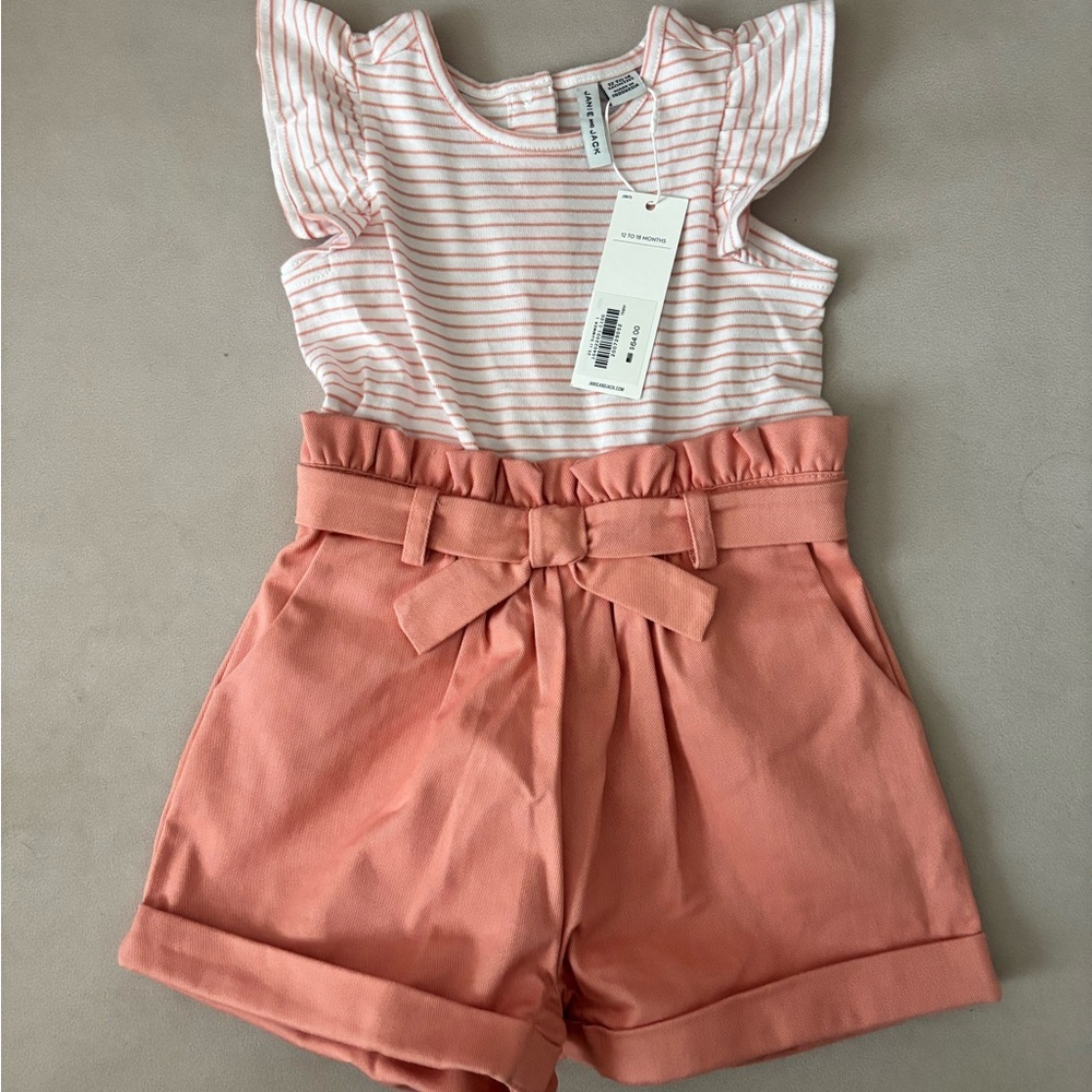 Janie and Jack Coral Kids Shorts